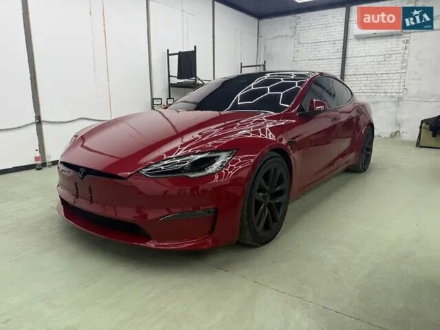Червоний Тесла Модель С, об'ємом двигуна 0 л та пробігом 39 тис. км за 44500 $, фото 1 на Automoto.ua