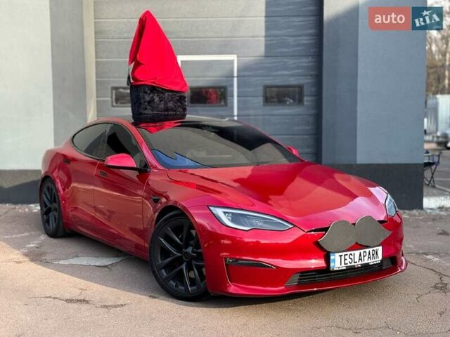 Червоний Тесла Модель С, об'ємом двигуна 0 л та пробігом 29 тис. км за 42999 $, фото 1 на Automoto.ua