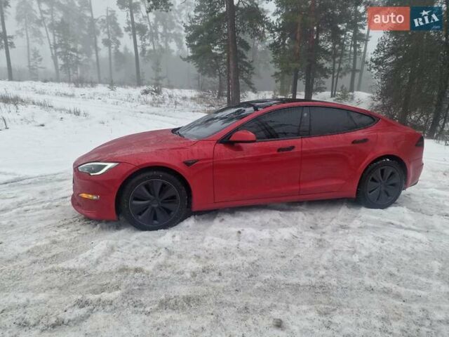 Червоний Тесла Модель С, об'ємом двигуна 0 л та пробігом 58 тис. км за 32800 $, фото 1 на Automoto.ua