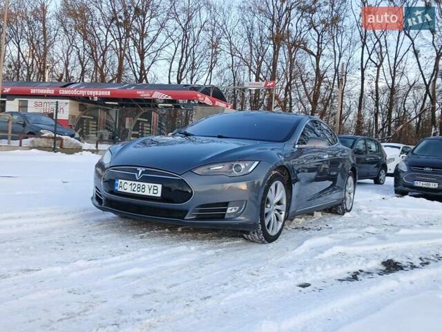 Сірий Тесла Модель С, об'ємом двигуна 0 л та пробігом 300 тис. км за 10950 $, фото 1 на Automoto.ua