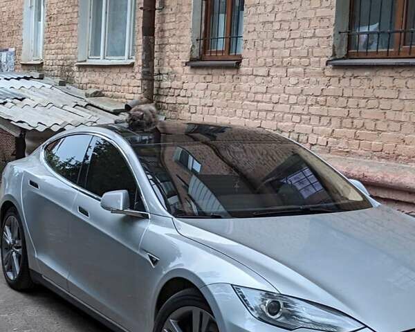 Серый Тесла Модель С, объемом двигателя 0 л и пробегом 200 тыс. км за 17500 $, фото 1 на Automoto.ua