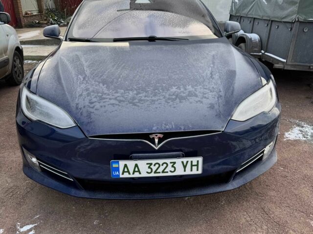 Синій Тесла Модель С, об'ємом двигуна 0 л та пробігом 101 тис. км за 22000 $, фото 1 на Automoto.ua