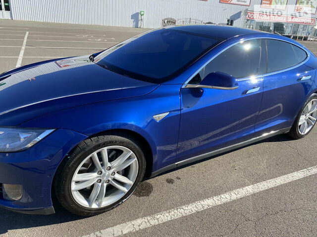 Синий Тесла Модель С, объемом двигателя 0 л и пробегом 50 тыс. км за 30990 $, фото 1 на Automoto.ua