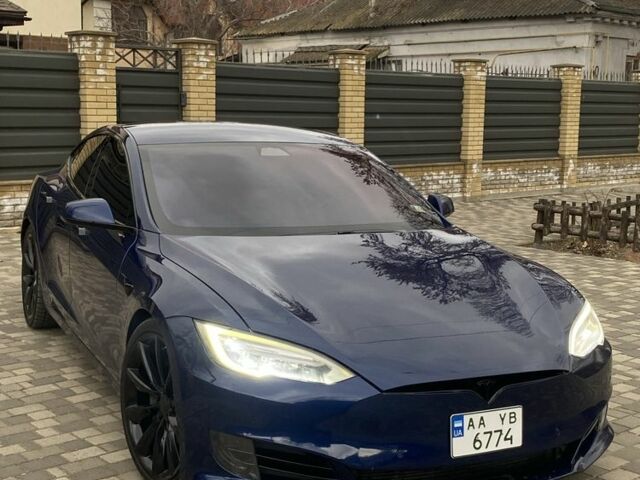 Синий Тесла Модель С, объемом двигателя 0 л и пробегом 195 тыс. км за 17450 $, фото 1 на Automoto.ua
