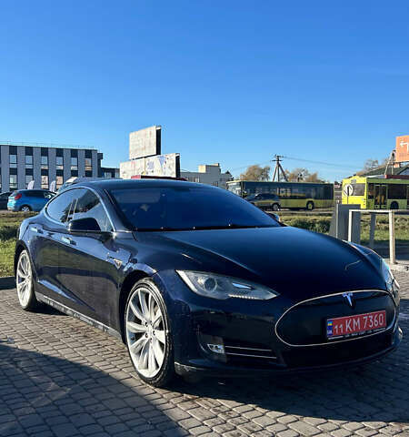 Синий Тесла Модель С, объемом двигателя 0 л и пробегом 149 тыс. км за 11500 $, фото 1 на Automoto.ua