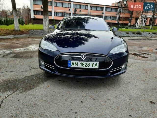 Синий Тесла Модель С, объемом двигателя 0 л и пробегом 239 тыс. км за 13000 $, фото 1 на Automoto.ua