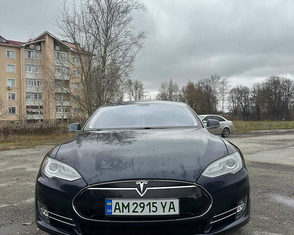 Синий Тесла Модель С, объемом двигателя 0 л и пробегом 165 тыс. км за 12500 $, фото 1 на Automoto.ua