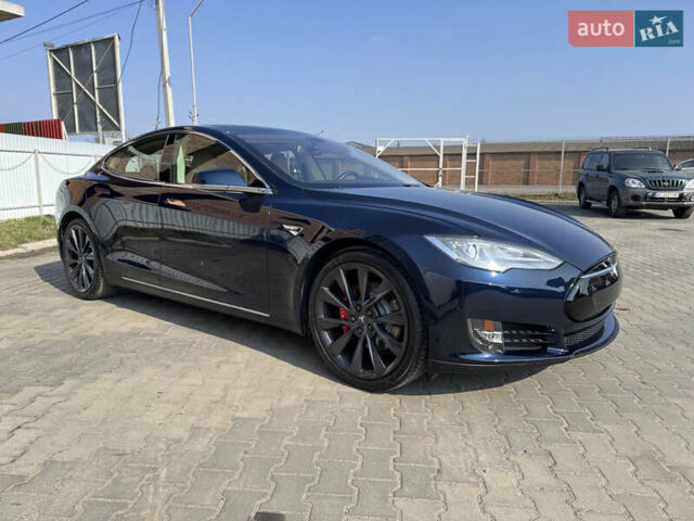 Синий Тесла Модель С, объемом двигателя 0 л и пробегом 143 тыс. км за 12800 $, фото 1 на Automoto.ua