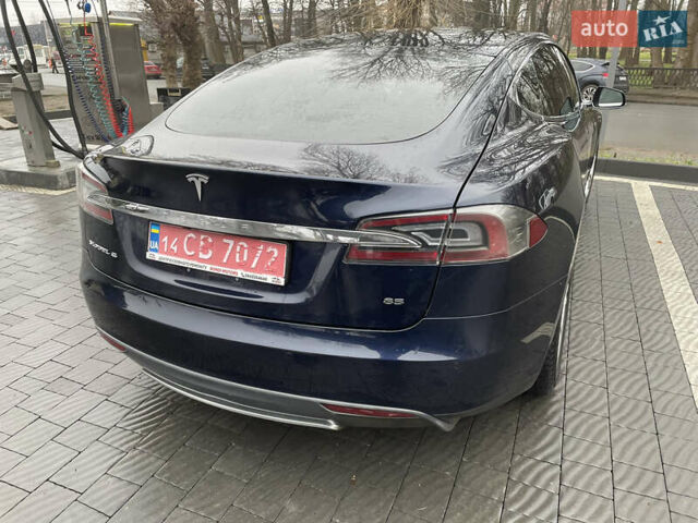 Синий Тесла Модель С, объемом двигателя 0 л и пробегом 171 тыс. км за 12499 $, фото 1 на Automoto.ua