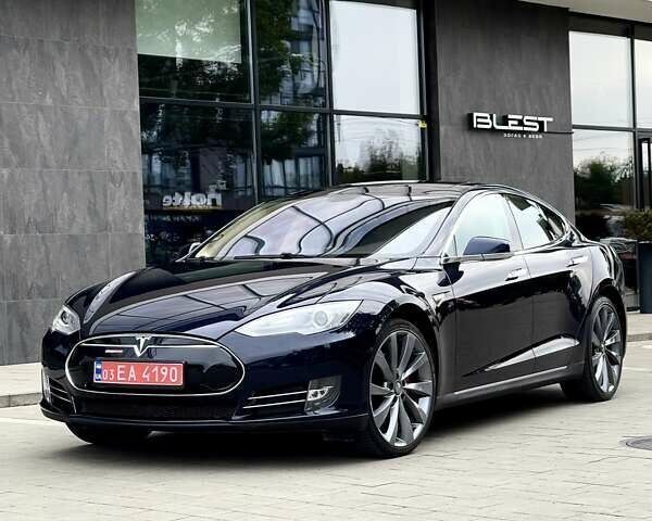 Синий Тесла Модель С, объемом двигателя 0 л и пробегом 164 тыс. км за 23900 $, фото 1 на Automoto.ua