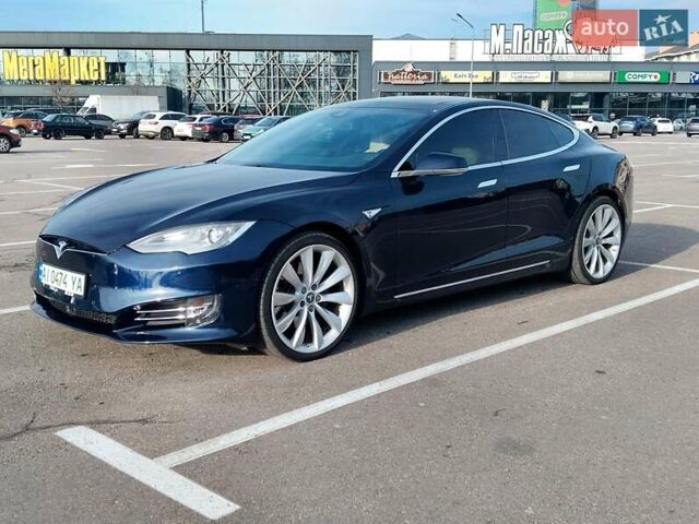 Синий Тесла Модель С, объемом двигателя 0 л и пробегом 193 тыс. км за 19900 $, фото 1 на Automoto.ua