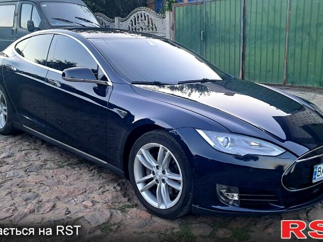 Синий Тесла Модель С, объемом двигателя 85 л и пробегом 195 тыс. км за 12500 $, фото 1 на Automoto.ua