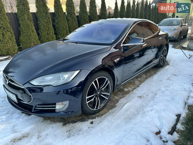 Синий Тесла Модель С, объемом двигателя 0 л и пробегом 200 тыс. км за 15500 $, фото 1 на Automoto.ua