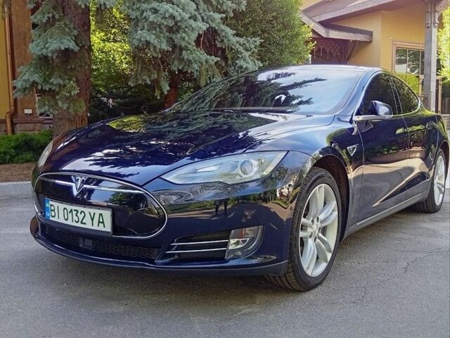 Синій Тесла Модель С, об'ємом двигуна 0 л та пробігом 217 тис. км за 18500 $, фото 1 на Automoto.ua