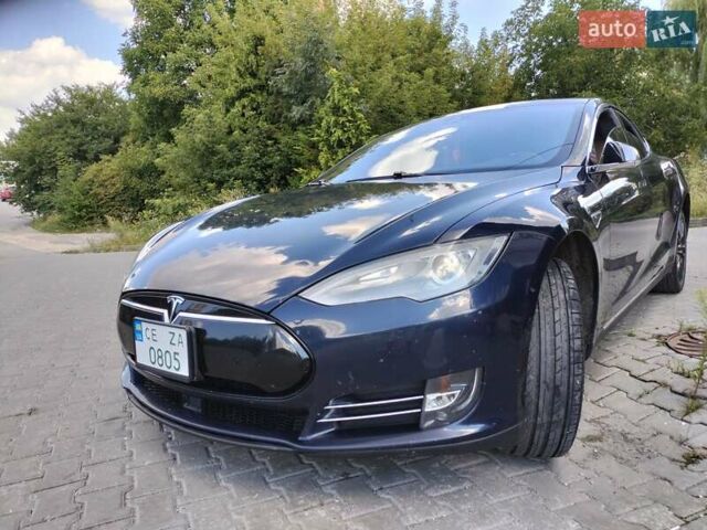 Синий Тесла Модель С, объемом двигателя 0 л и пробегом 161 тыс. км за 17300 $, фото 1 на Automoto.ua