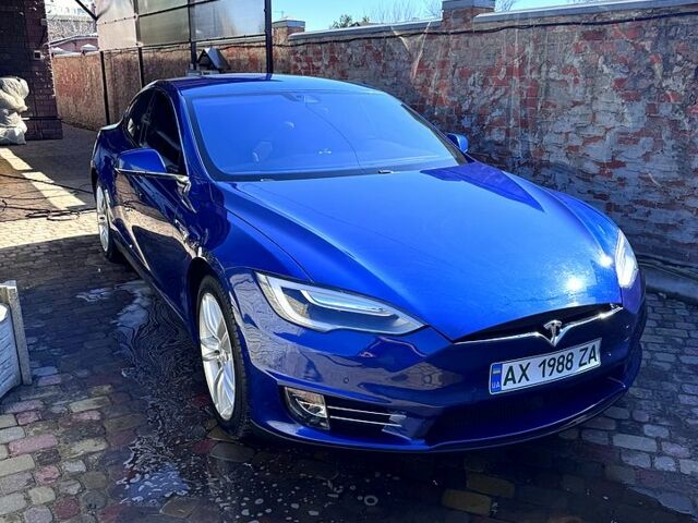 Синій Тесла Модель С, об'ємом двигуна 0.2 л та пробігом 98 тис. км за 20000 $, фото 1 на Automoto.ua