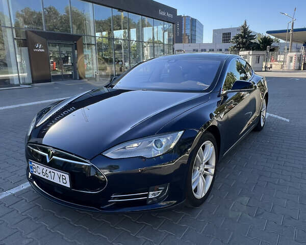 Синий Тесла Модель С, объемом двигателя 0 л и пробегом 115 тыс. км за 15900 $, фото 1 на Automoto.ua