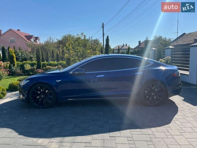 Синий Тесла Модель С, объемом двигателя 0 л и пробегом 153 тыс. км за 14900 $, фото 1 на Automoto.ua