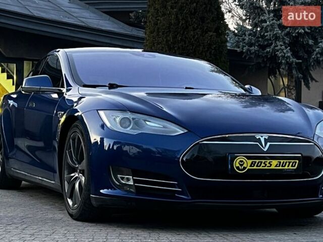 Синий Тесла Модель С, объемом двигателя 0 л и пробегом 182 тыс. км за 14300 $, фото 1 на Automoto.ua