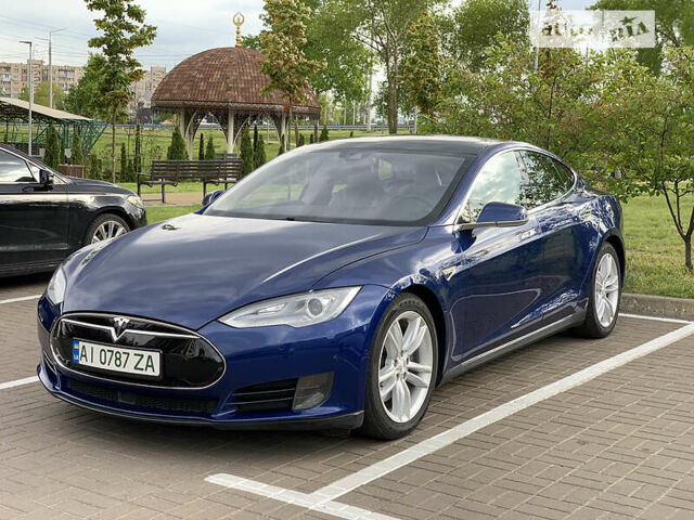 Синій Тесла Модель С, об'ємом двигуна 0 л та пробігом 117 тис. км за 15600 $, фото 1 на Automoto.ua