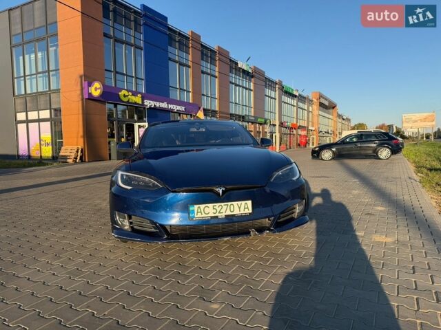 Синій Тесла Модель С, об'ємом двигуна 0 л та пробігом 269 тис. км за 14100 $, фото 1 на Automoto.ua