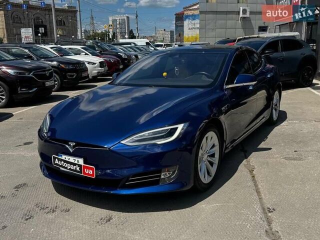 Синий Тесла Модель С, объемом двигателя 0 л и пробегом 107 тыс. км за 18640 $, фото 1 на Automoto.ua