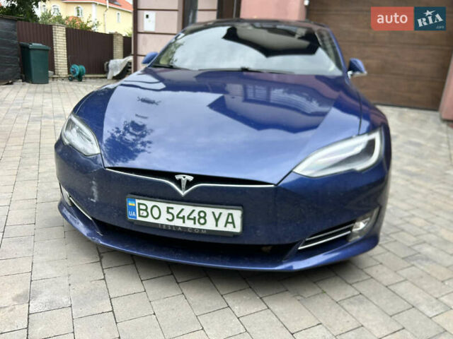 Синий Тесла Модель С, объемом двигателя 0 л и пробегом 190 тыс. км за 14700 $, фото 1 на Automoto.ua