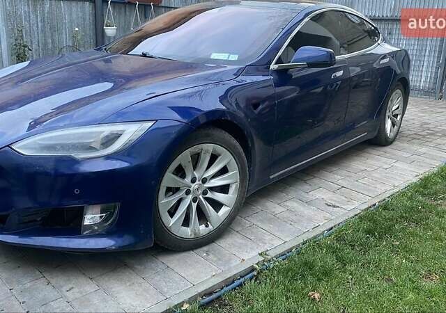 Синій Тесла Модель С, об'ємом двигуна 0 л та пробігом 103 тис. км за 17700 $, фото 1 на Automoto.ua