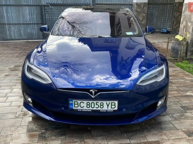 Синий Тесла Модель С, объемом двигателя 0 л и пробегом 113 тыс. км за 16980 $, фото 1 на Automoto.ua