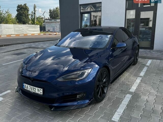 Синій Тесла Модель С, об'ємом двигуна 0 л та пробігом 213 тис. км за 15500 $, фото 1 на Automoto.ua