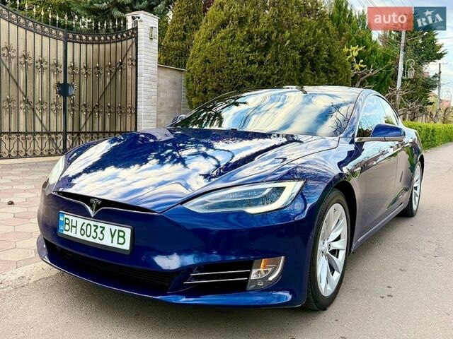 Синий Тесла Модель С, объемом двигателя 0 л и пробегом 153 тыс. км за 18500 $, фото 1 на Automoto.ua