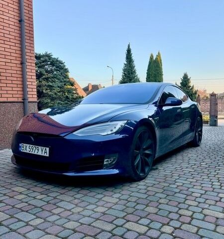Синій Тесла Модель С, об'ємом двигуна 0 л та пробігом 116 тис. км за 17999 $, фото 1 на Automoto.ua