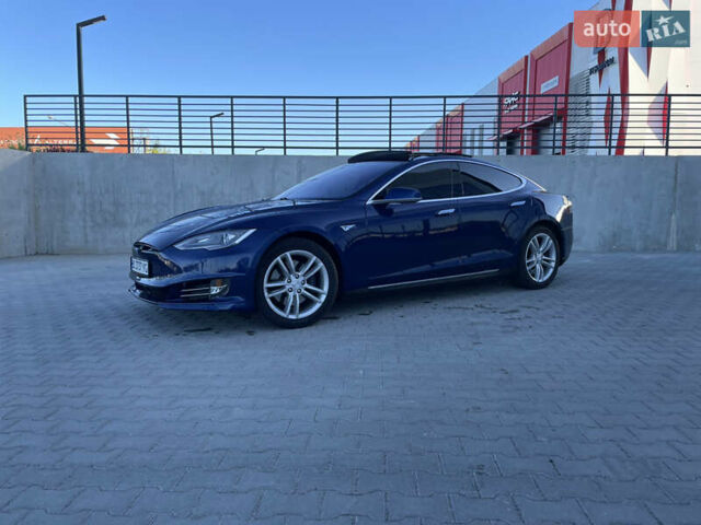 Синий Тесла Модель С, объемом двигателя 0 л и пробегом 108 тыс. км за 16999 $, фото 1 на Automoto.ua