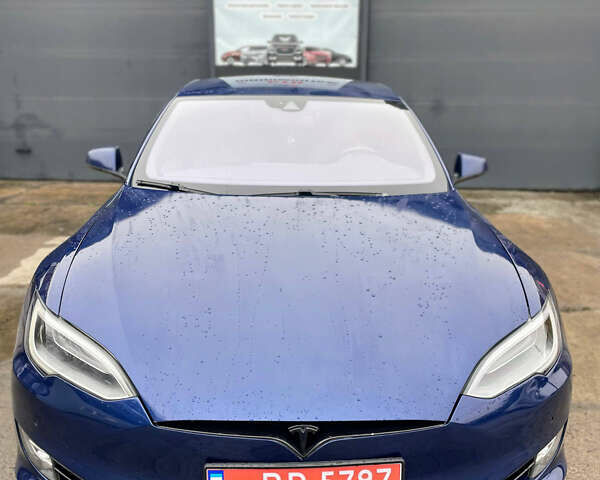 Синий Тесла Модель С, объемом двигателя 0 л и пробегом 249 тыс. км за 14500 $, фото 1 на Automoto.ua