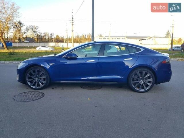 Синій Тесла Модель С, об'ємом двигуна 0 л та пробігом 95 тис. км за 15750 $, фото 1 на Automoto.ua