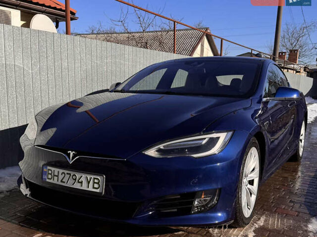 Синій Тесла Модель С, об'ємом двигуна 0 л та пробігом 252 тис. км за 13700 $, фото 1 на Automoto.ua