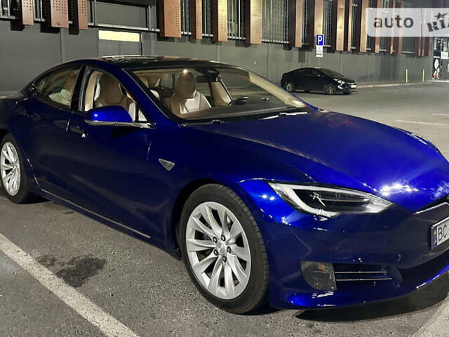 Синій Тесла Модель С, об'ємом двигуна 0 л та пробігом 145 тис. км за 23500 $, фото 1 на Automoto.ua