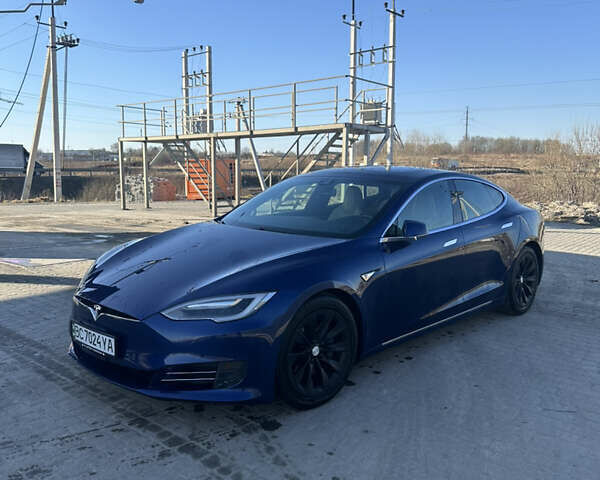 Синій Тесла Модель С, об'ємом двигуна 0 л та пробігом 105 тис. км за 16500 $, фото 1 на Automoto.ua