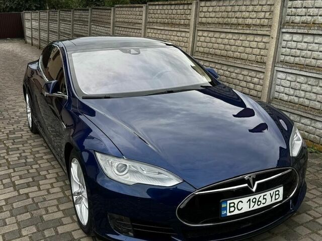 Синий Тесла Модель С, объемом двигателя 0 л и пробегом 116 тыс. км за 14400 $, фото 1 на Automoto.ua