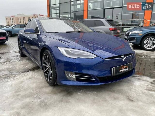 Синий Тесла Модель С, объемом двигателя 0 л и пробегом 145 тыс. км за 18500 $, фото 1 на Automoto.ua