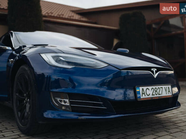 Синий Тесла Модель С, объемом двигателя 0 л и пробегом 170 тыс. км за 19200 $, фото 1 на Automoto.ua