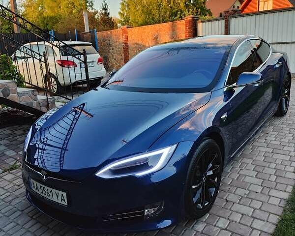 Синій Тесла Модель С, об'ємом двигуна 0 л та пробігом 38 тис. км за 27500 $, фото 1 на Automoto.ua