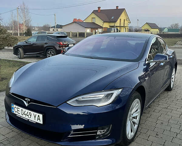 Синий Тесла Модель С, объемом двигателя 0 л и пробегом 64 тыс. км за 24500 $, фото 1 на Automoto.ua