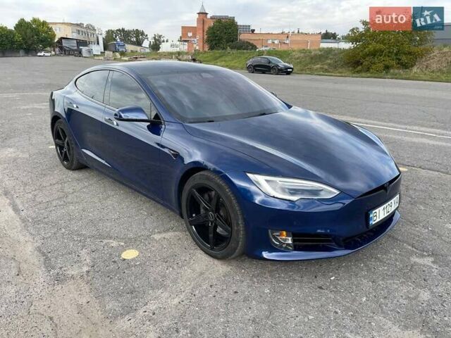 Синій Тесла Модель С, об'ємом двигуна 0 л та пробігом 111 тис. км за 23500 $, фото 1 на Automoto.ua
