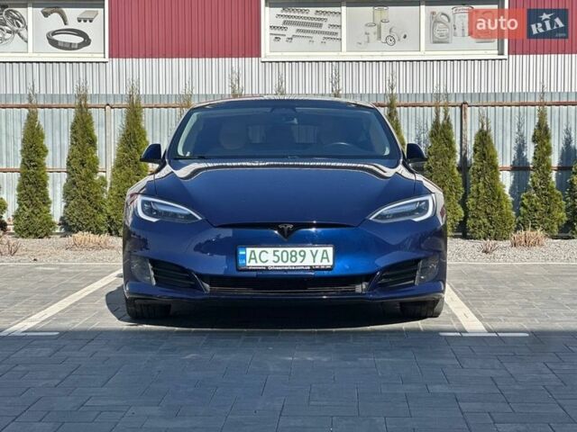 Синій Тесла Модель С, об'ємом двигуна 0 л та пробігом 128 тис. км за 15300 $, фото 1 на Automoto.ua