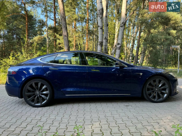 Синій Тесла Модель С, об'ємом двигуна 0 л та пробігом 103 тис. км за 23700 $, фото 1 на Automoto.ua