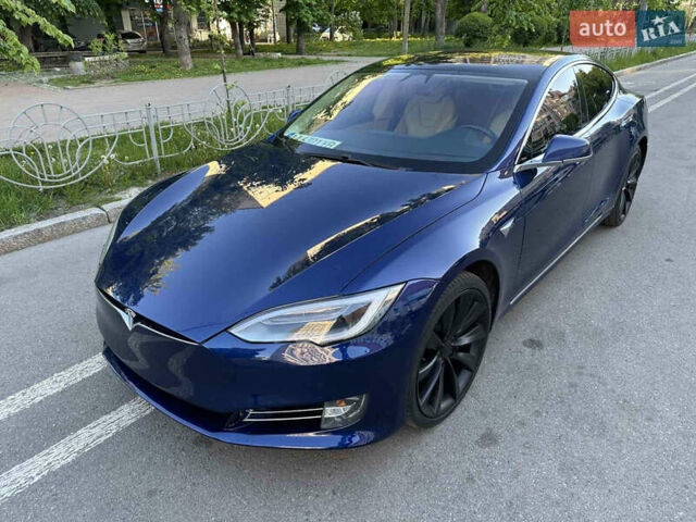 Синій Тесла Модель С, об'ємом двигуна 0 л та пробігом 147 тис. км за 23333 $, фото 1 на Automoto.ua