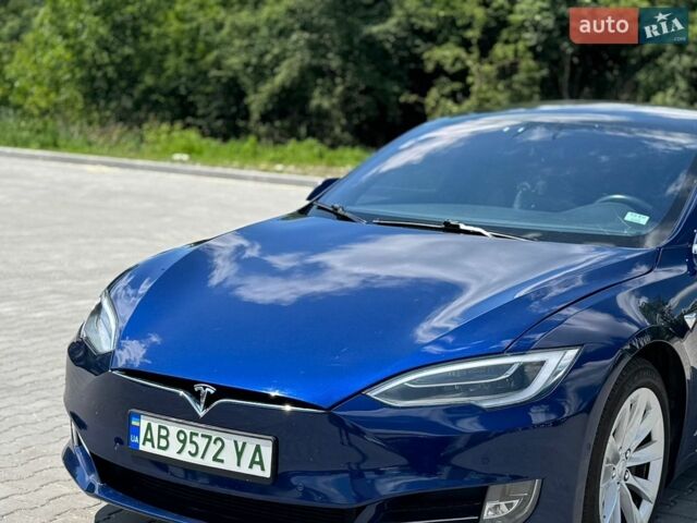 Синий Тесла Модель С, объемом двигателя 0 л и пробегом 140 тыс. км за 18500 $, фото 1 на Automoto.ua