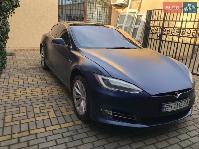 Синий Тесла Модель С, объемом двигателя 0 л и пробегом 139 тыс. км за 32500 $, фото 1 на Automoto.ua