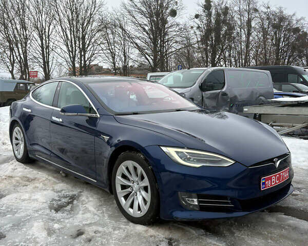 Синій Тесла Модель С, об'ємом двигуна 0 л та пробігом 110 тис. км за 17999 $, фото 1 на Automoto.ua